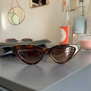 OAK AND FORT CAT EYE SUNGLASSES